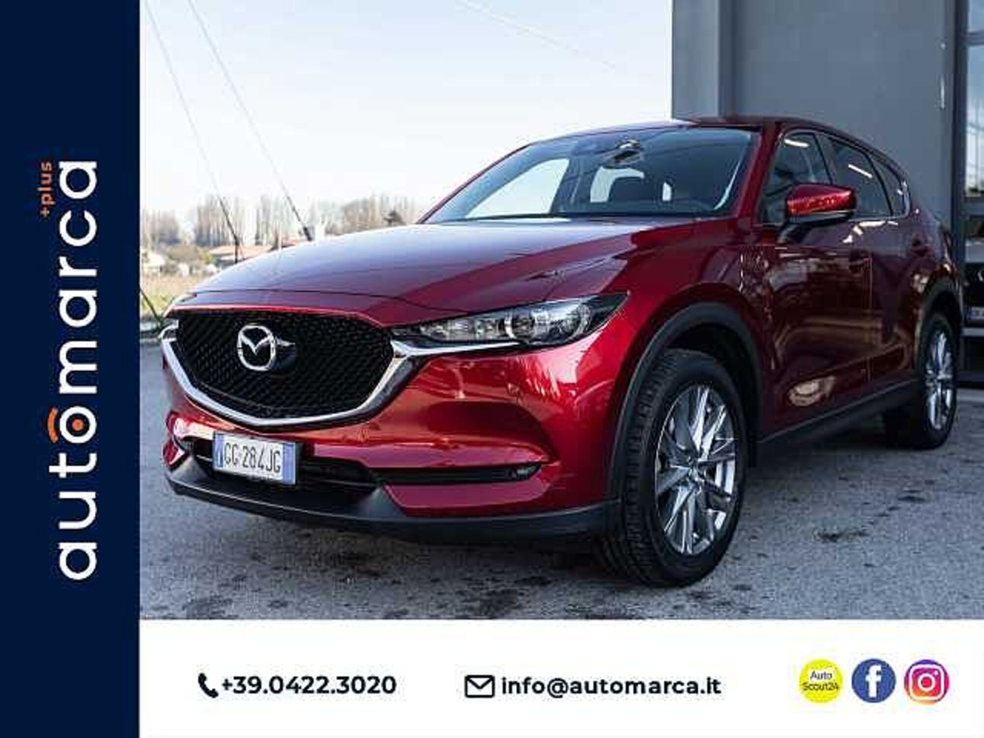 Mazda CX-5 2.2L Skyactiv-D 150 CV 2WD Business  del 2021 usata a Silea