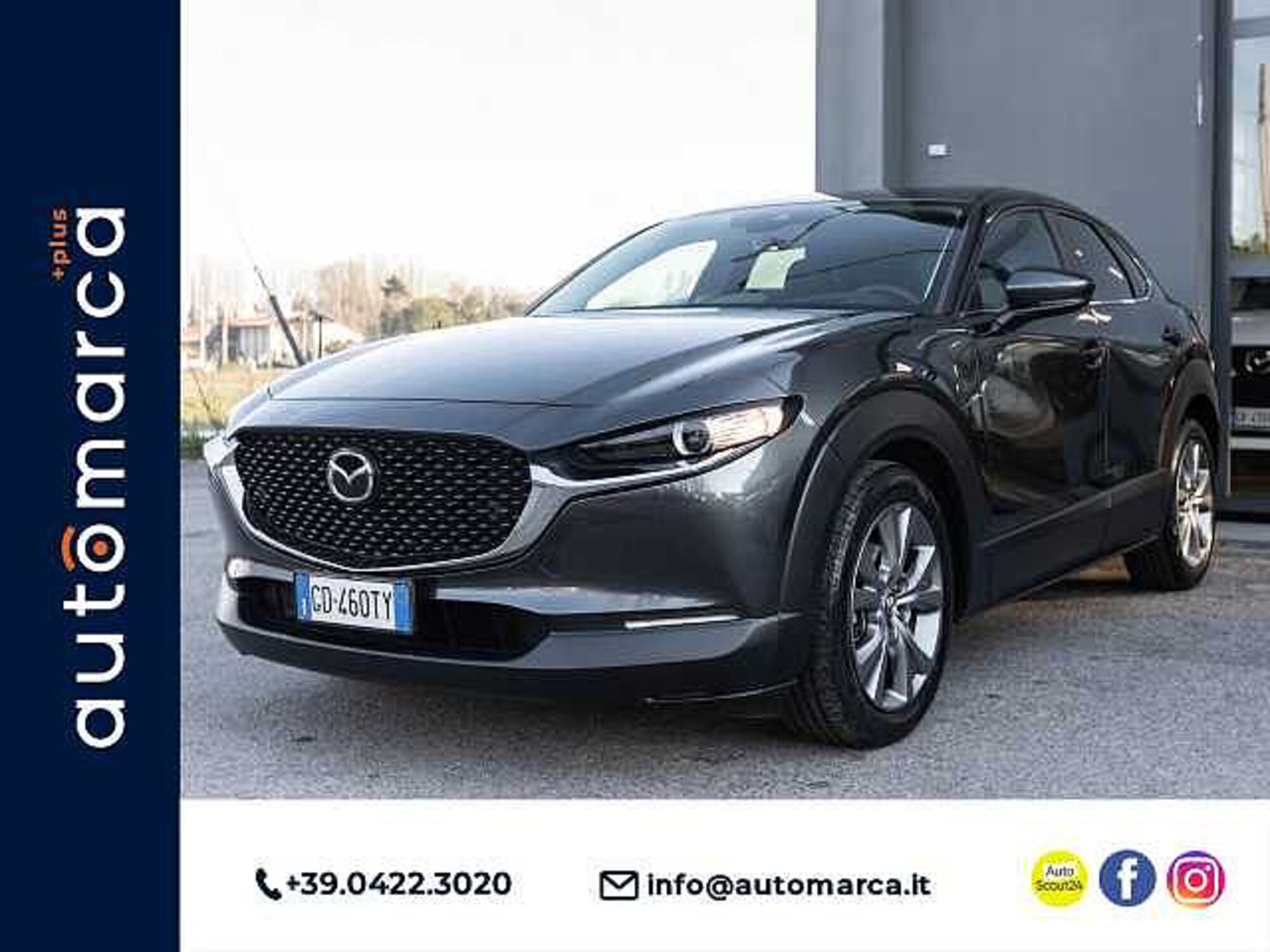 Mazda CX-30 Skyactiv-G M Hybrid 2WD Executive  del 2021 usata a Silea