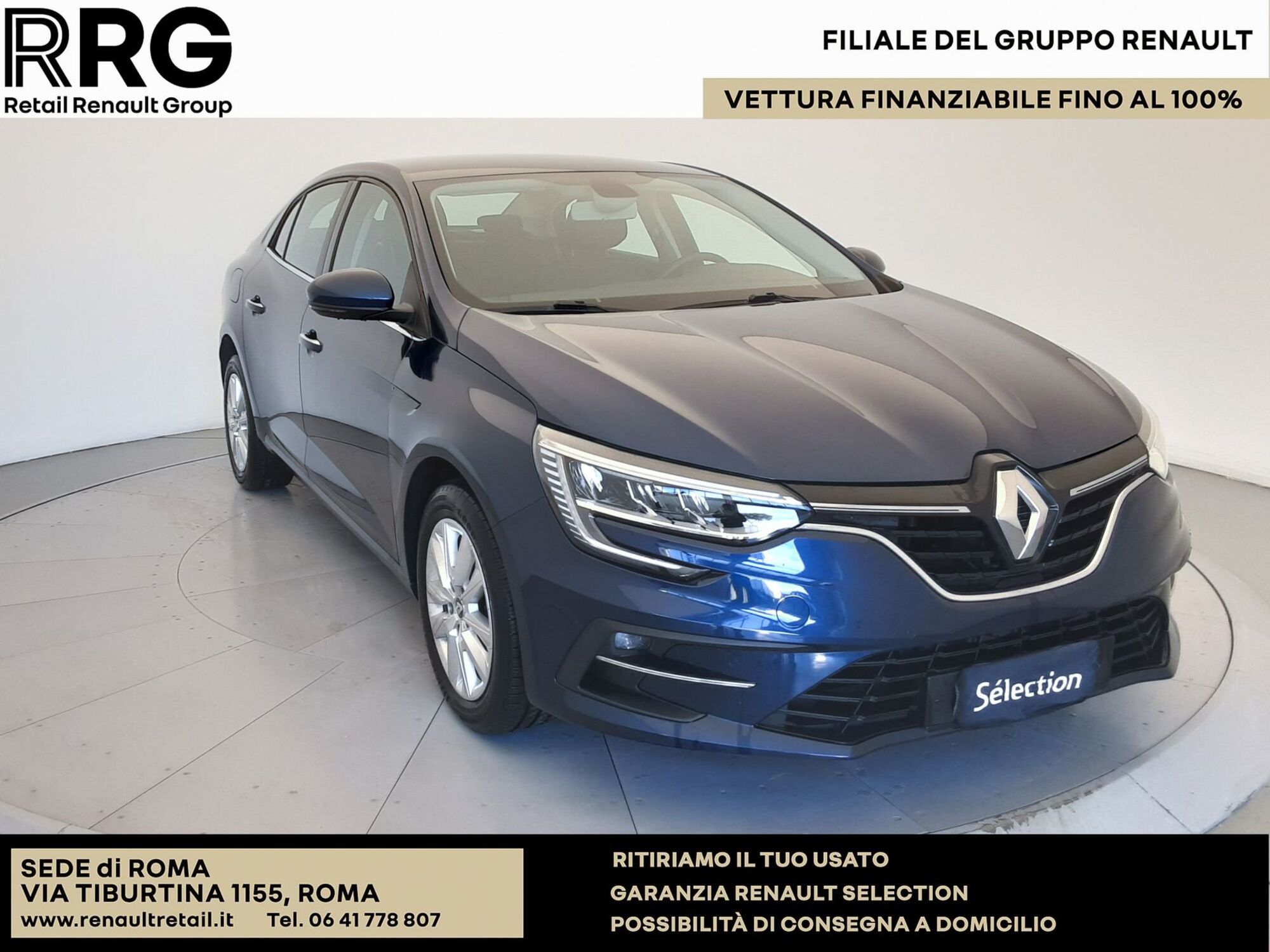 Renault M&eacute;gane Coup&eacute; 1.2 TCe Start&amp;Stop GT Line del 2021 usata a Roma