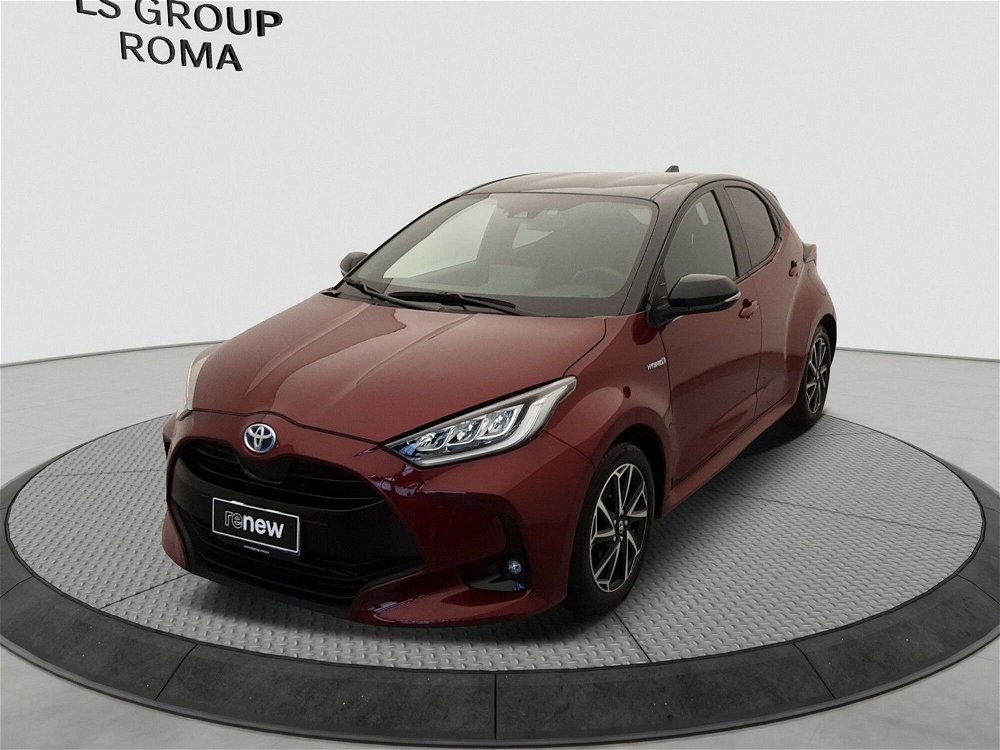 Toyota Yaris 1.5 Hybrid 5 porte Style  del 2021 usata a Roma (2)