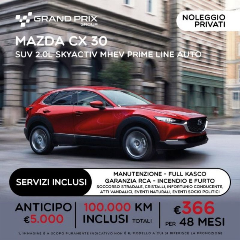 Mazda CX-30 e-Skyactiv-G M Hybrid 2WD Prime Line nuova a Castenaso