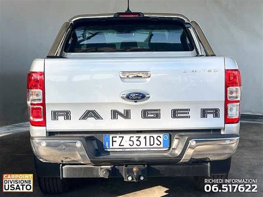 Ford Ranger Pick-up Ranger 3.2 TDCi DC Limited 5pt.  del 2019 usata a Roma (4)