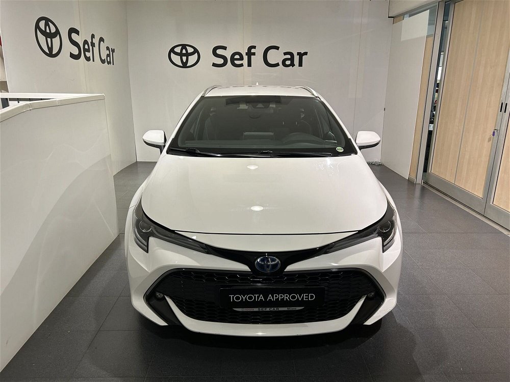 Toyota Corolla Touring Sports 2.0 Hybrid Style  del 2019 usata a Milano (5)