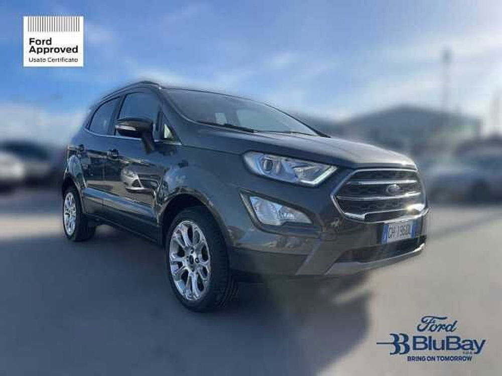 Ford EcoSport 1.0 EcoBoost 125 CV Titanium  del 2021 usata a Livorno (3)