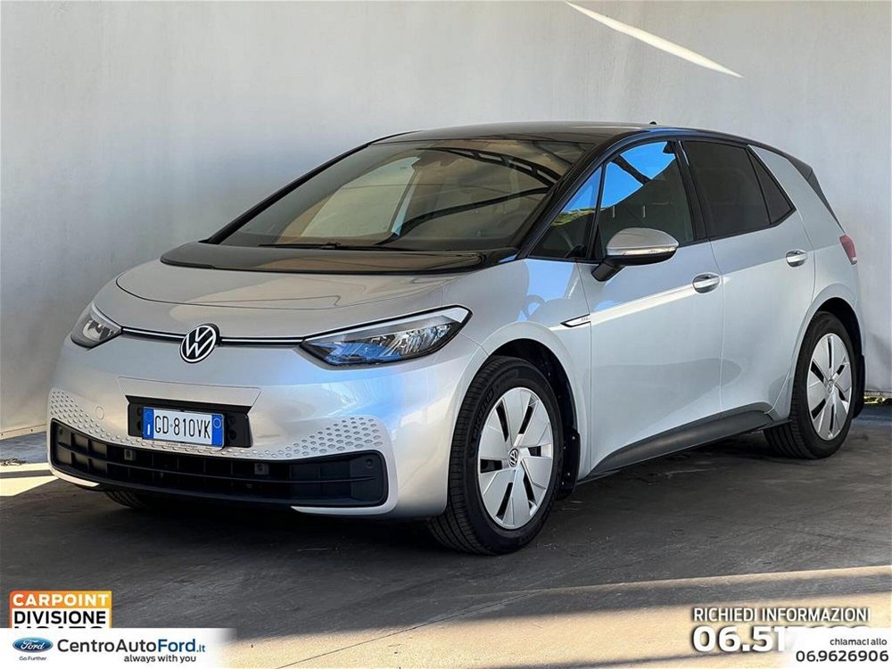 Volkswagen ID.3 58 kWh Pro Performance del 2020 usata a Albano Laziale