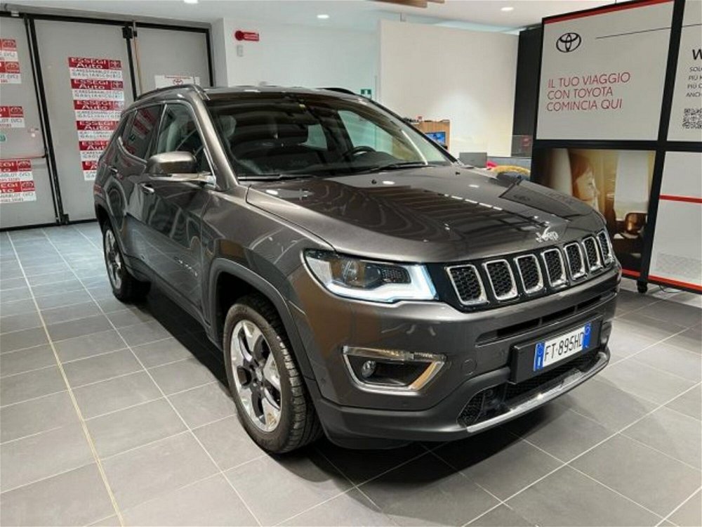 Jeep Compass 1.4 MultiAir 170 CV aut. 4WD Limited  del 2018 usata a Albano Vercellese (3)