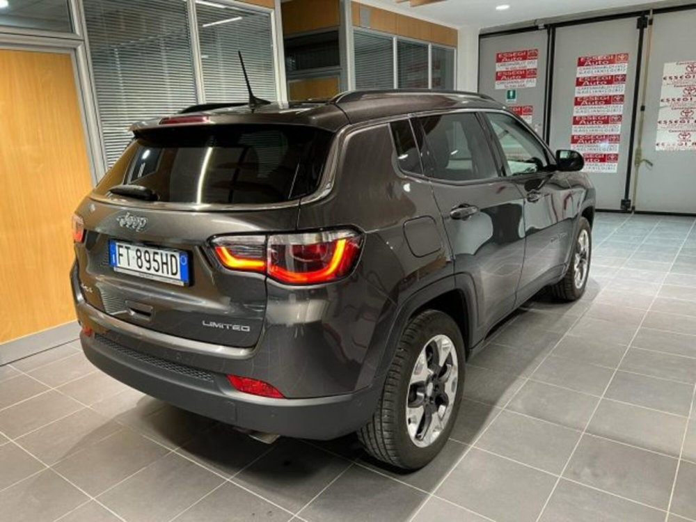 Jeep Compass 1.4 MultiAir 170 CV aut. 4WD Limited  del 2018 usata a Albano Vercellese (5)