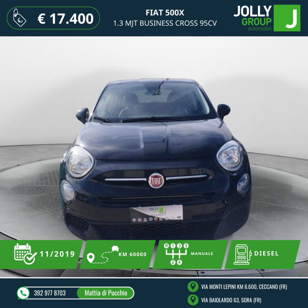 Fiat 500X usata a Frosinone