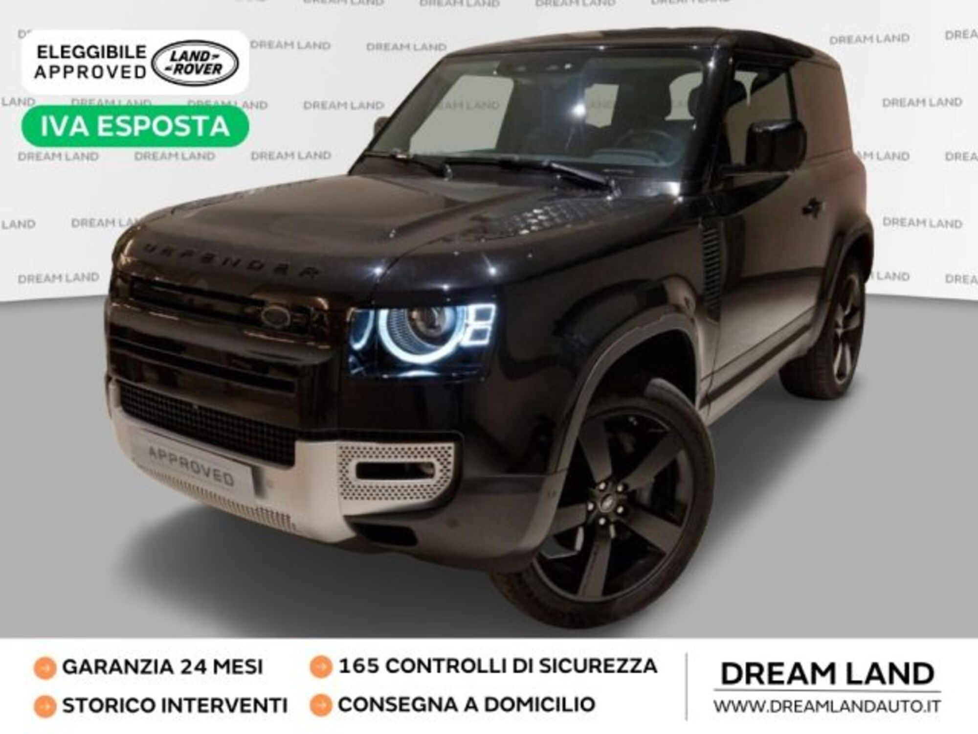 Land Rover Defender 90 3.0D I6 250 CV AWD Auto  del 2021 usata a Livorno