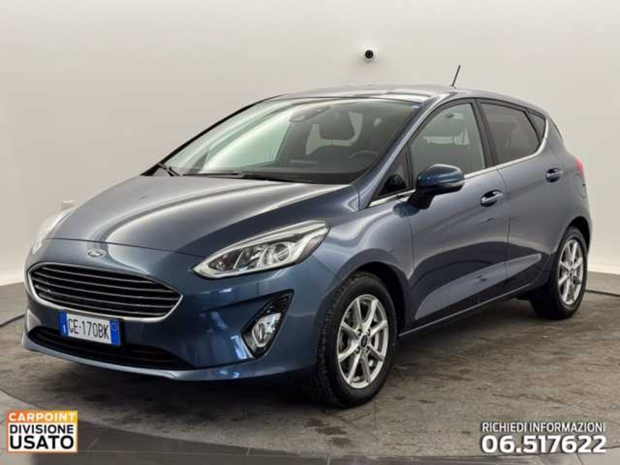 Ford Fiesta 1.0 Ecoboost 125 CV DCT Titanium del 2021 usata a Roma