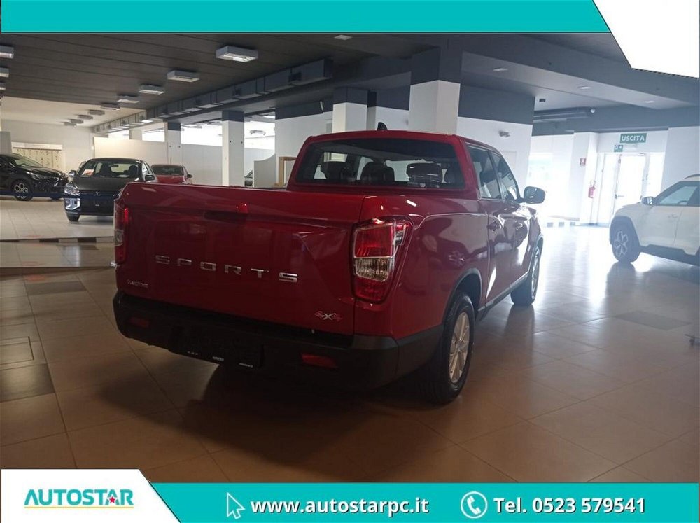 Ssangyong Rexton Sports Sports 2.2 4WD Double Cab Road XL nuova a Piacenza (3)