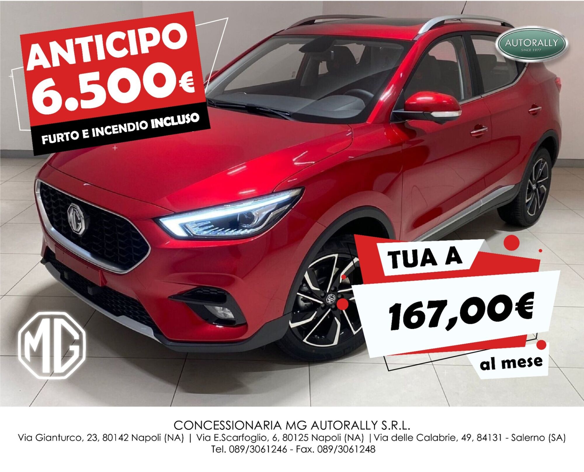 Mg ZS ZS 1.0 Luxury nuova a Napoli