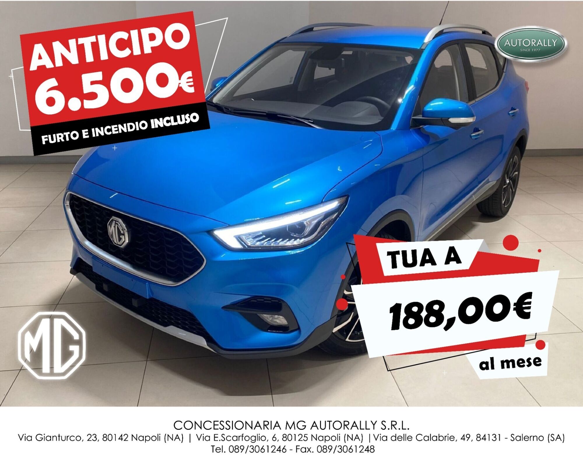 Mg ZS ZS 1.0 Luxury nuova a Napoli