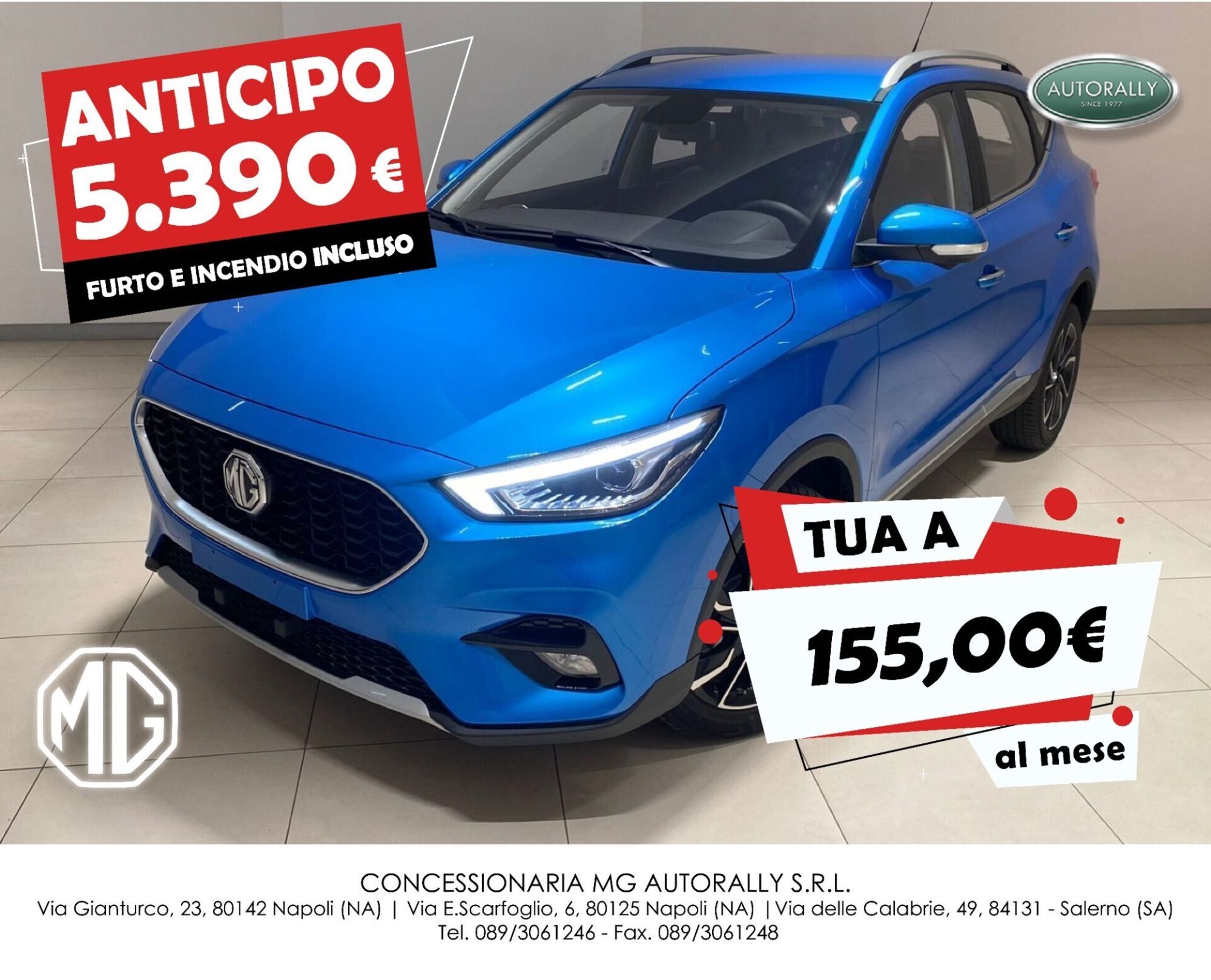 Mg ZS ZS 1.5 Luxury nuova a Napoli