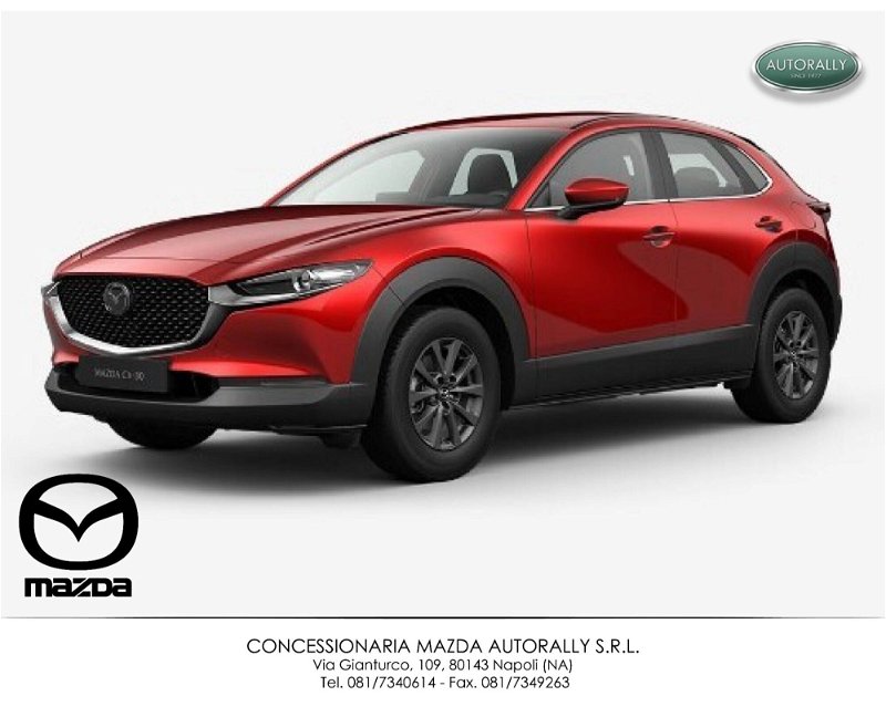 Mazda CX-30 e-Skyactiv-G 150 CV M Hybrid 2WD Evolve nuova a Napoli