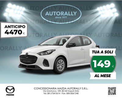 Mazda Mazda2 Hybrid 1.5 vvt full hybrid electric Prime Line e-cvt nuova a Napoli