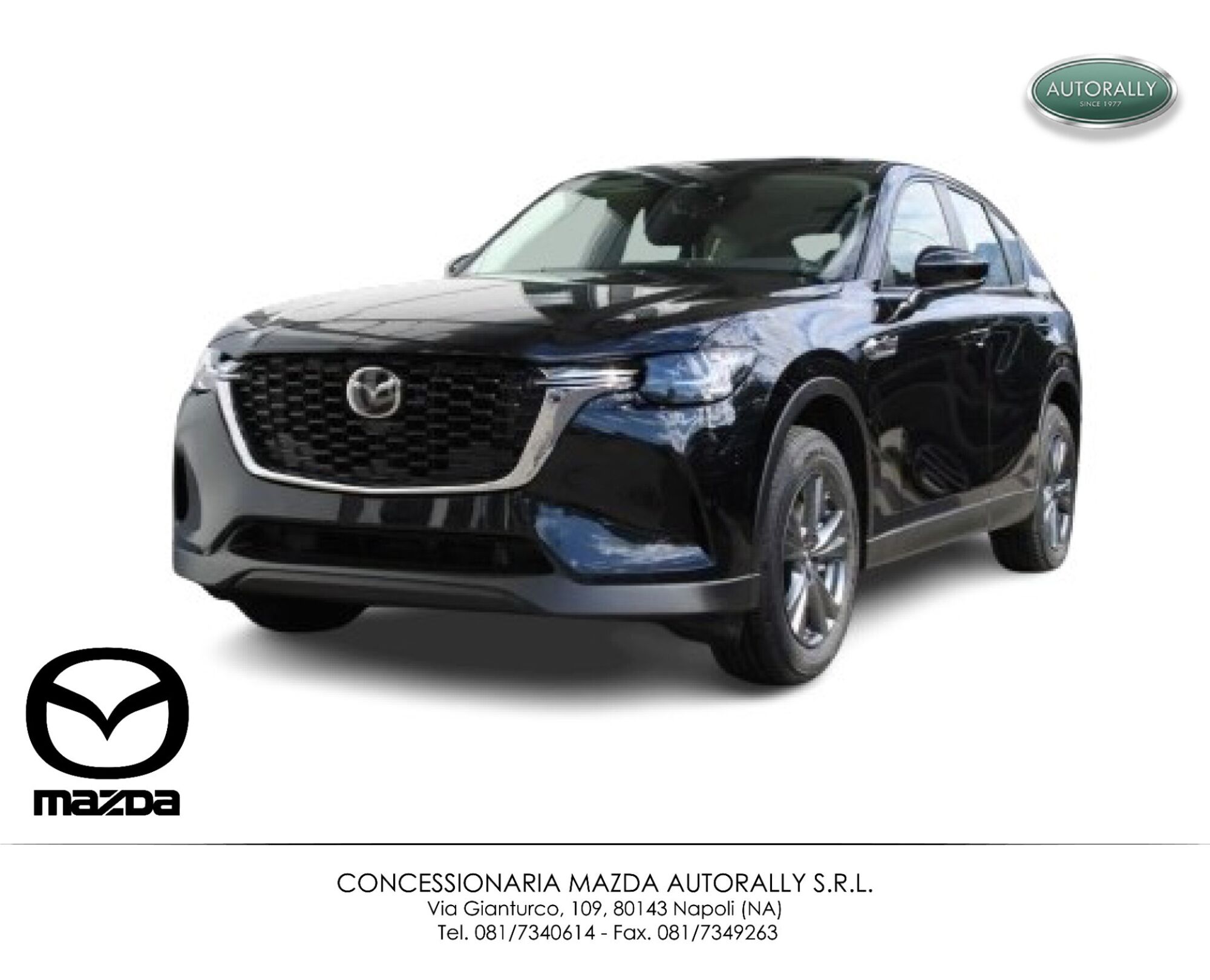 Mazda CX-60 3.3L e-Skyactiv D 200 CV M Hybrid 2WD Homura nuova a Napoli