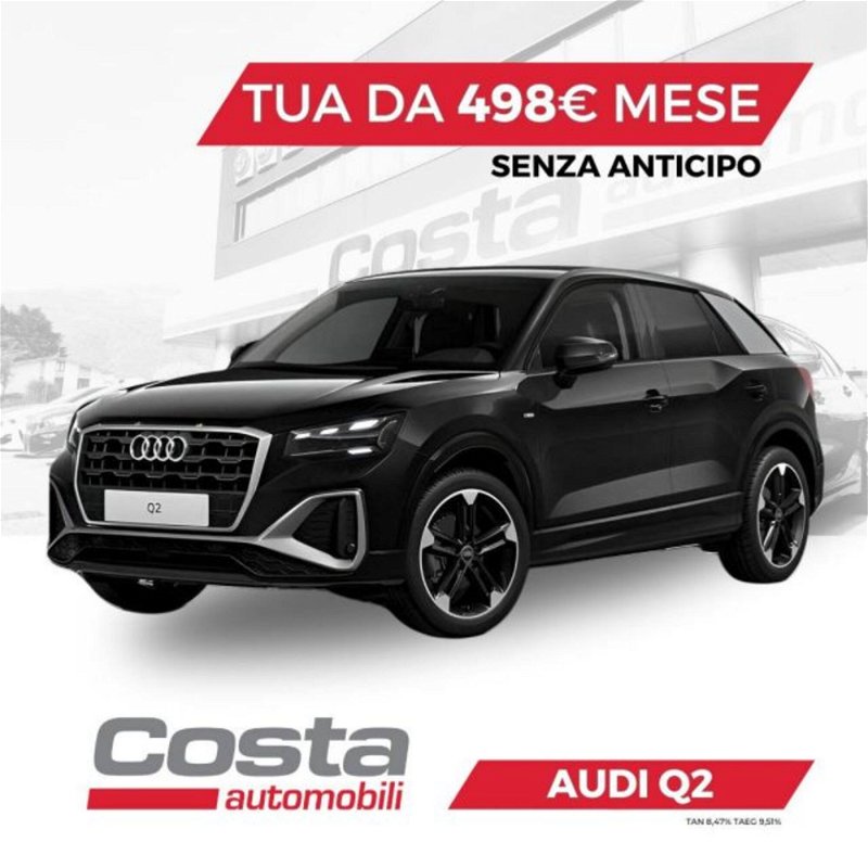 Audi Q2 Q2 35 1.5 tfsi S line edition s-tronic nuova a Valdobbiadene