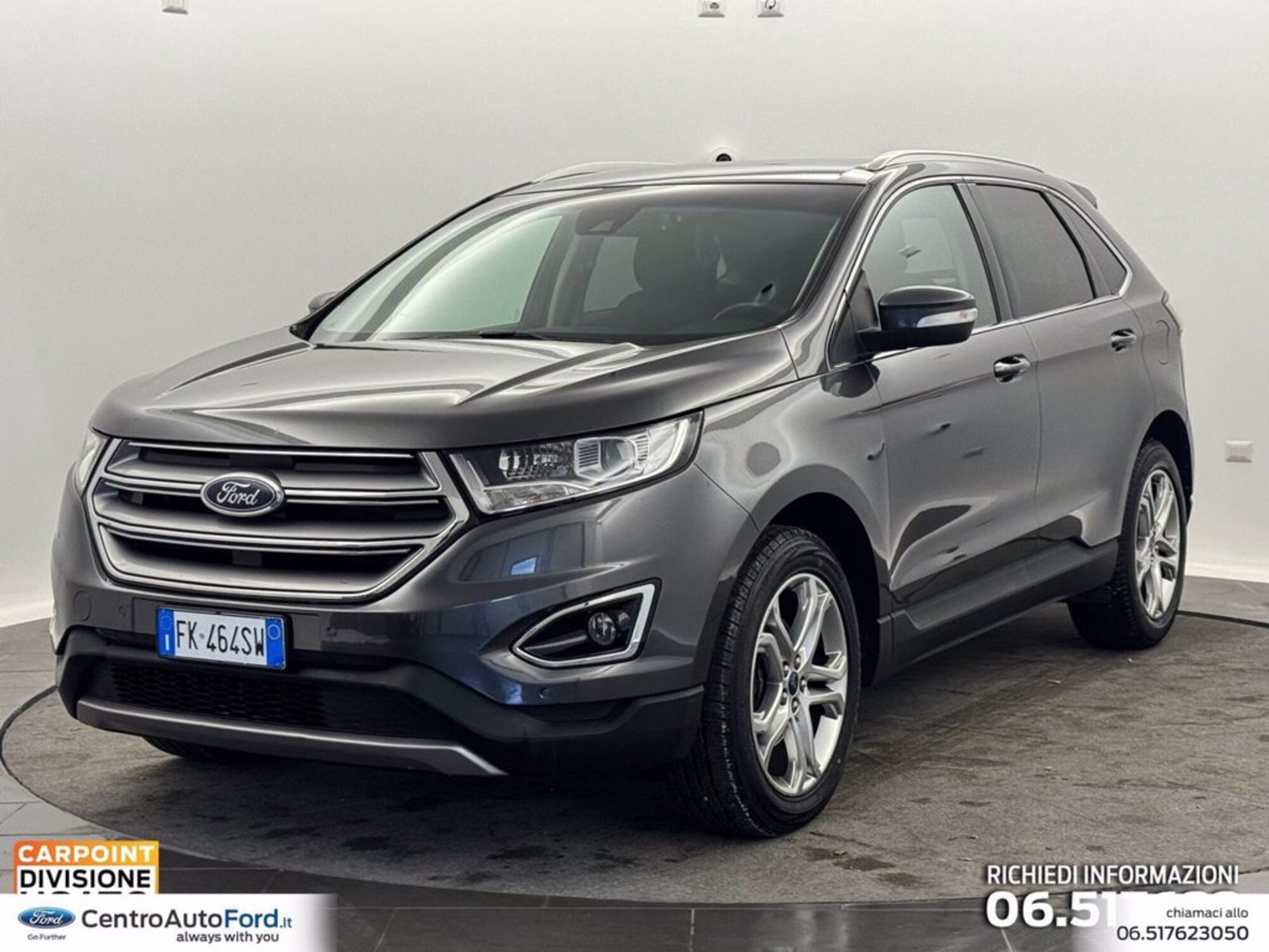 Ford Edge 2.0 TDCI 210 CV AWD Start&amp;Stop Powershift Titanium  del 2017 usata a Albano Laziale