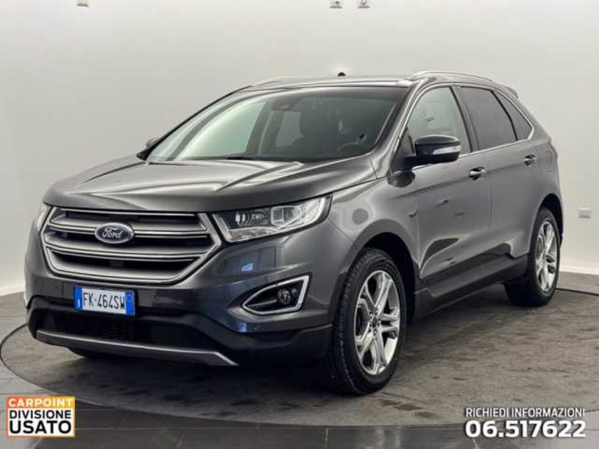 Ford Edge 2.0 TDCI 210 CV AWD Start&amp;Stop Powershift Titanium  del 2017 usata a Roma