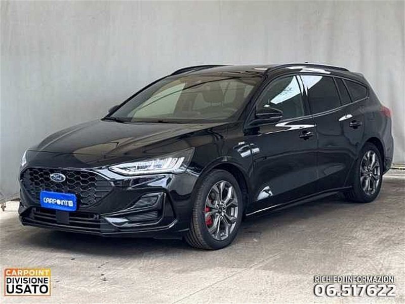 Ford Focus Station Wagon 1.0 EcoBoost 125 CV automatico SW ST-Line my 18 nuova a Roma