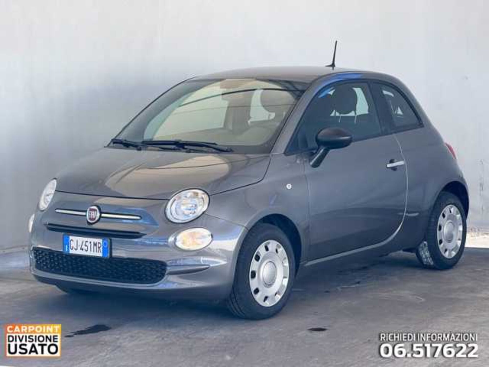 Fiat 500 1.0 Hybrid Cult  del 2022 usata a Roma