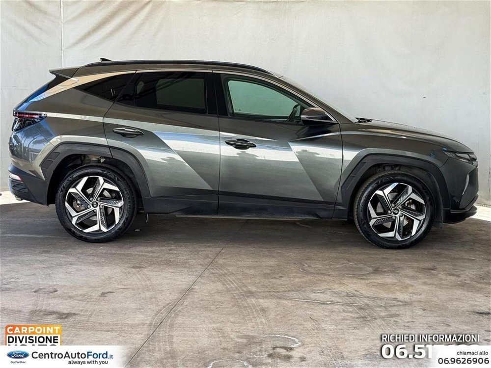 Hyundai Tucson 1.6 hev Exellence 2wd auto del 2021 usata a Albano Laziale (5)