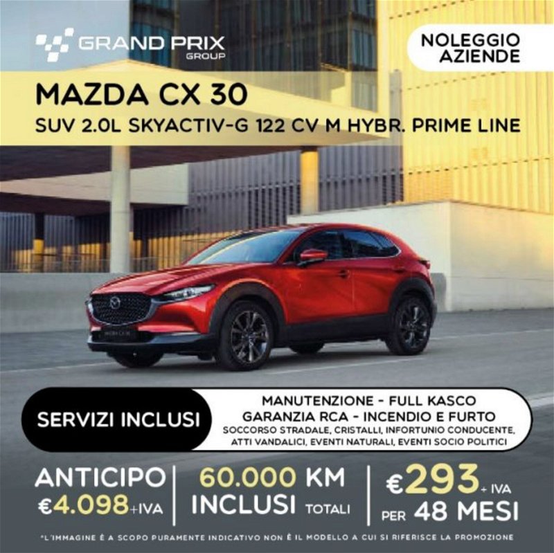 Mazda CX-30 e-Skyactiv-G 150 CV M Hybrid 2WD Prime Line nuova a Castenaso