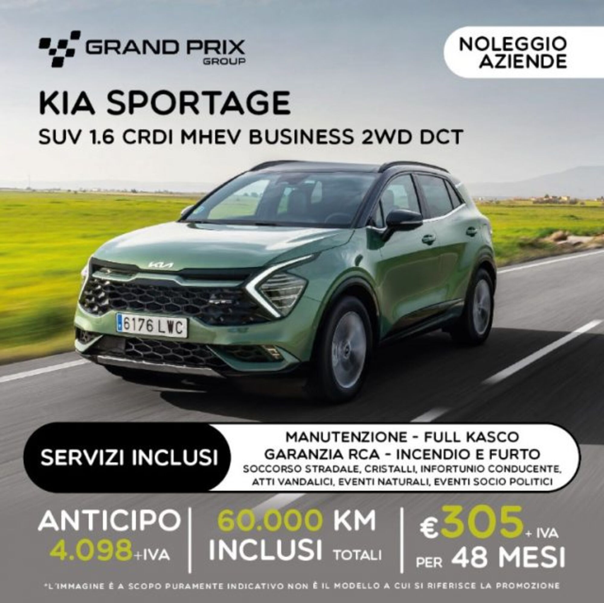 Kia Sportage 1.6 crdi mhev Business dct MY21 nuova a Castenaso