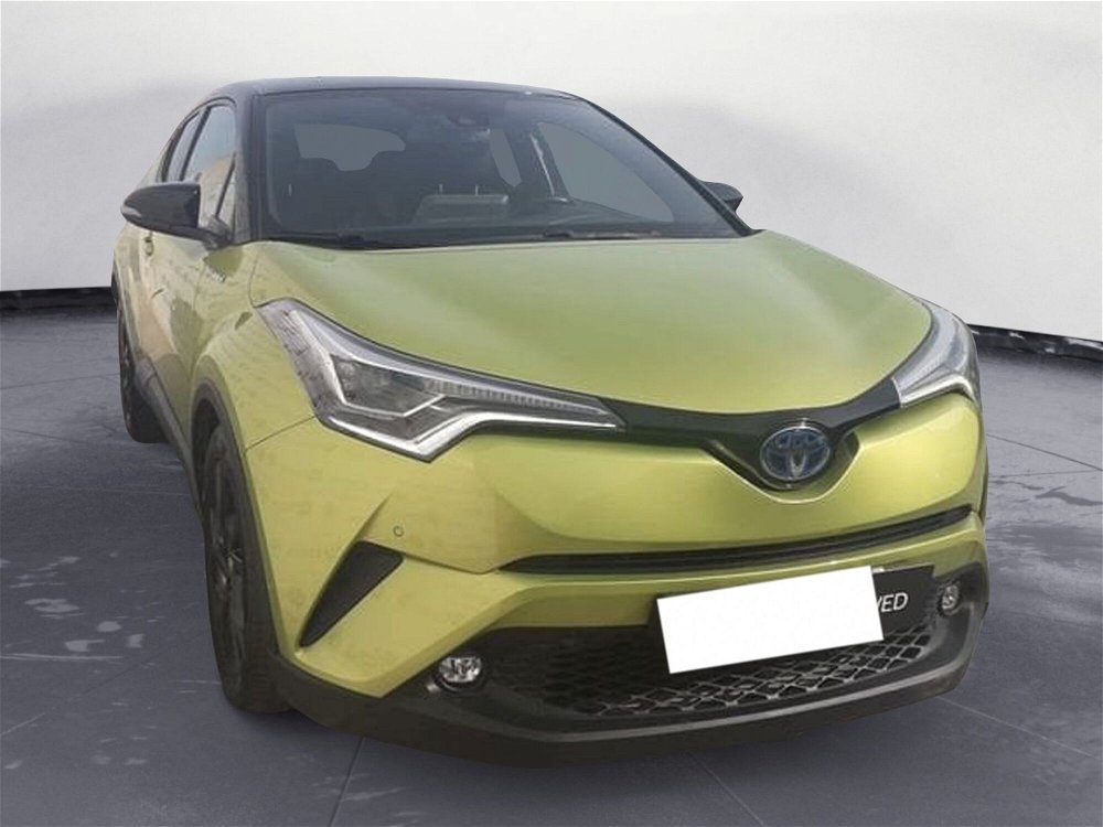 Toyota Toyota C-HR 1.8 Hybrid E-CVT Lime Beat Special Edition del 2020 usata a Cagliari (4)