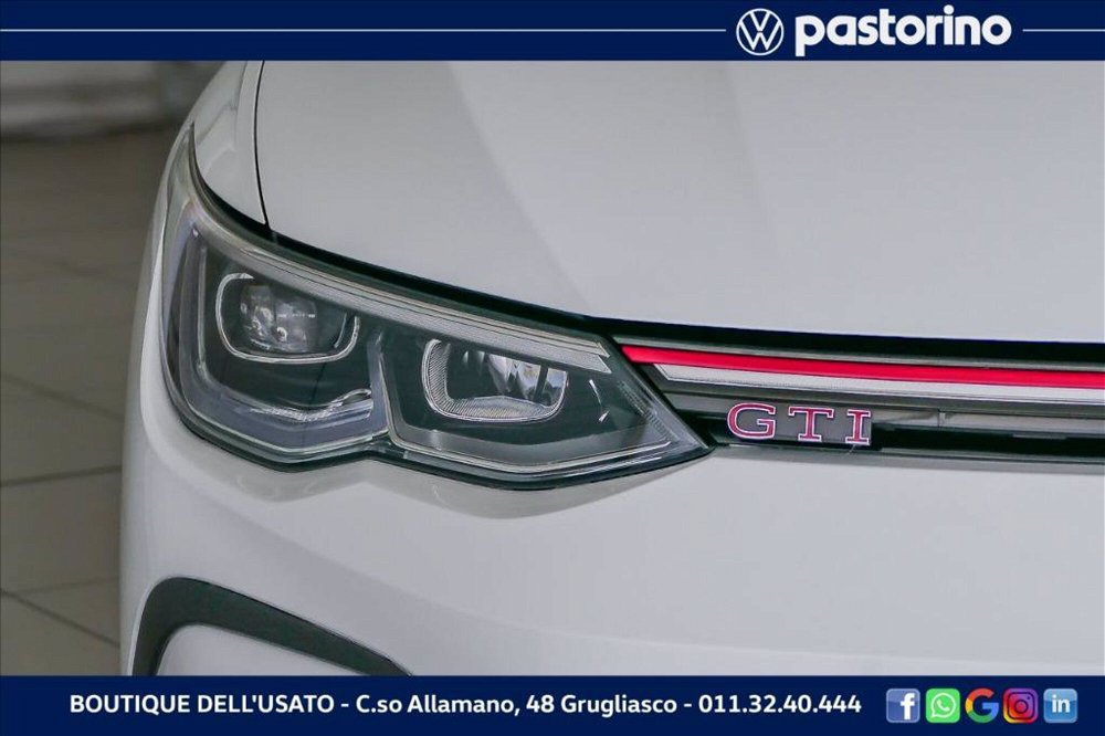 Volkswagen Golf 2.0 TSI GTI DSG del 2020 usata a Grugliasco (4)