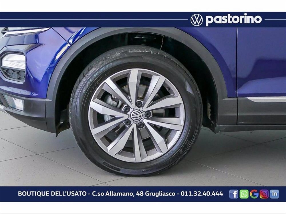 Volkswagen T-Roc 1.6 TDI SCR Style BlueMotion Technology del 2019 usata a Grugliasco (5)