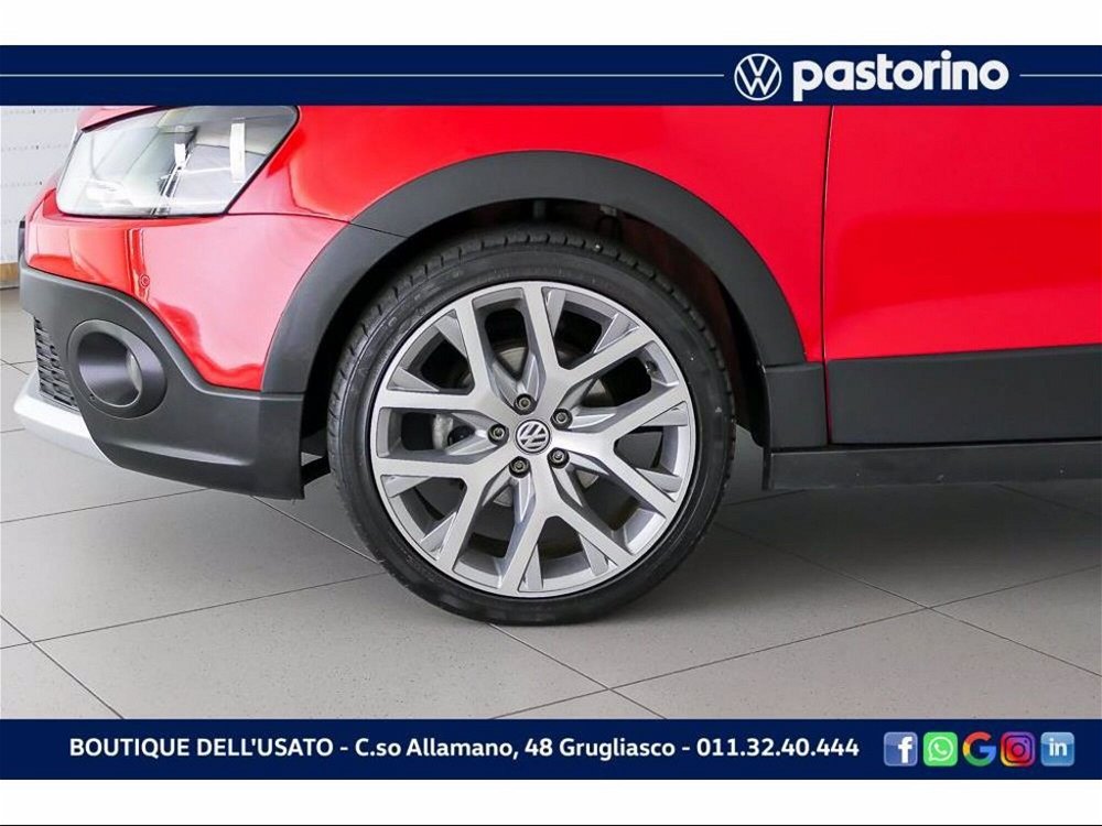 Volkswagen Polo Cross 1.4 TDI DSG BlueMotion Technology del 2017 usata a Grugliasco (5)