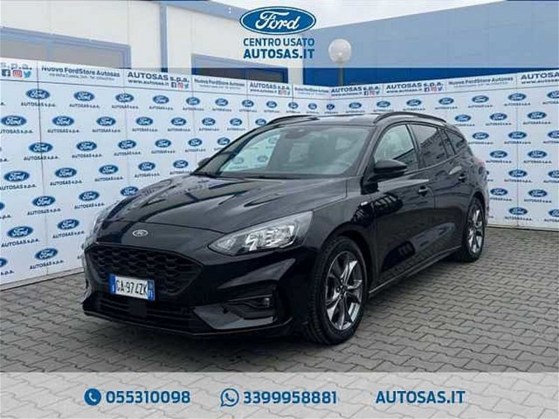 Ford Focus Station Wagon 1.0 EcoBoost 125 CV automatico SW ST-Line  del 2020 usata a Firenze