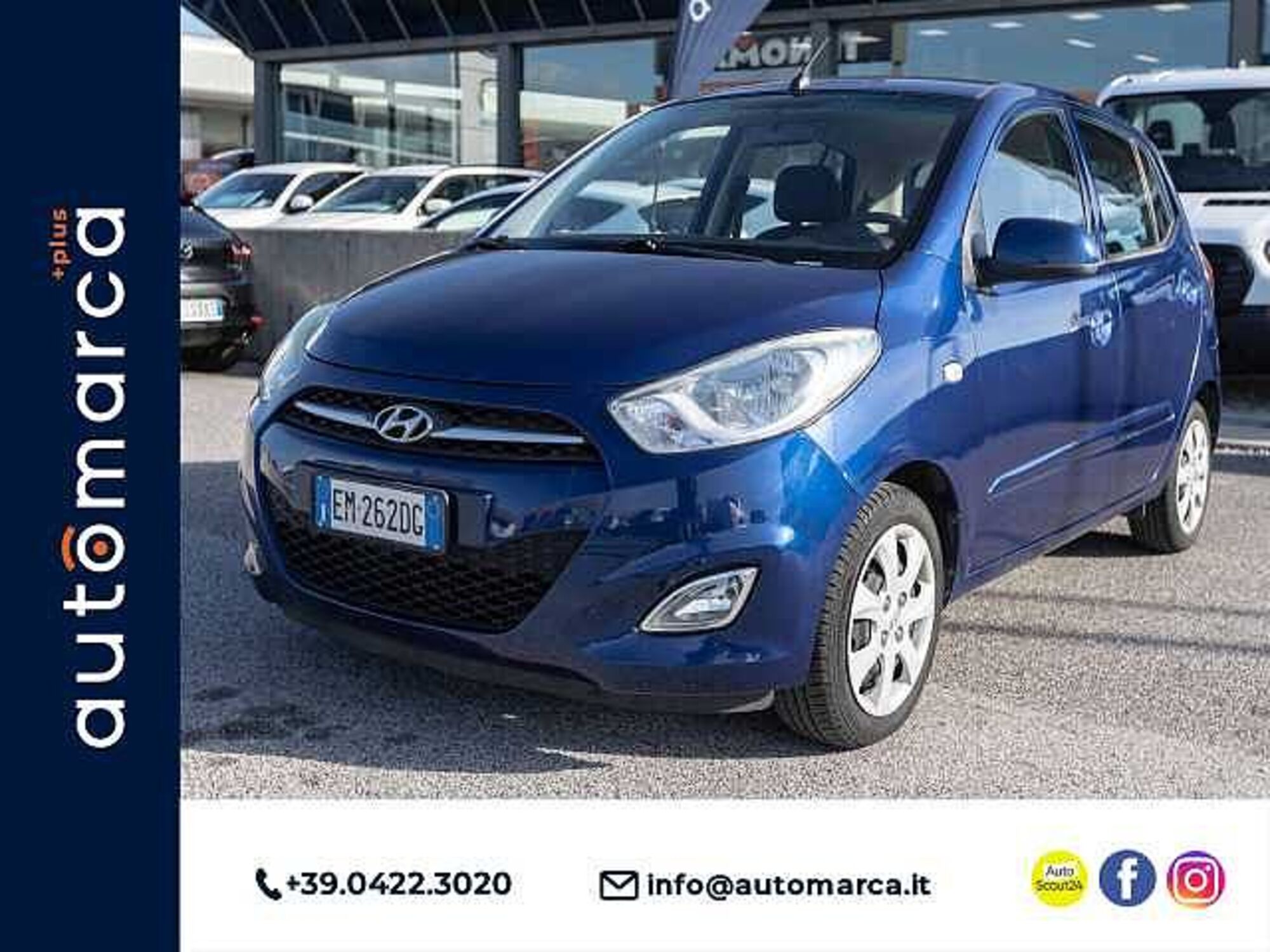 Hyundai i10 1.1 12V Classic del 2012 usata a Silea