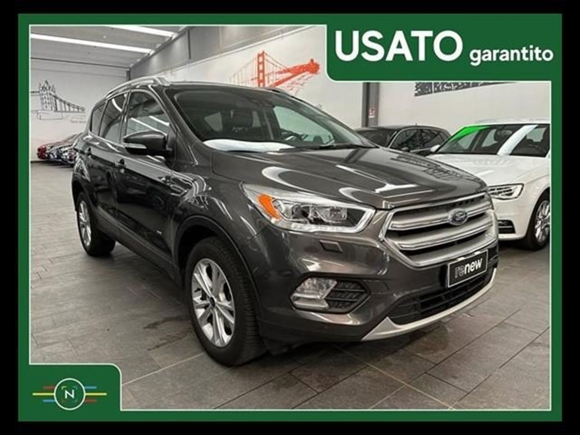 Ford Kuga 2.0 TDCI 150 CV S&amp;S 4WD Titanium  del 2017 usata a Vaiano Cremasco