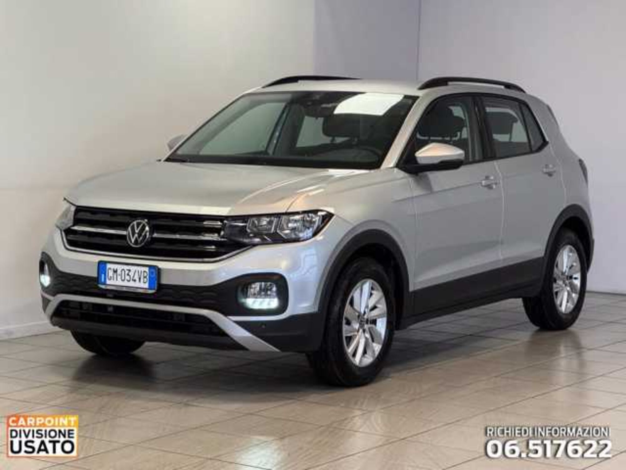 Volkswagen T-Cross 1.0 tsi Life 95cv del 2023 usata a Roma