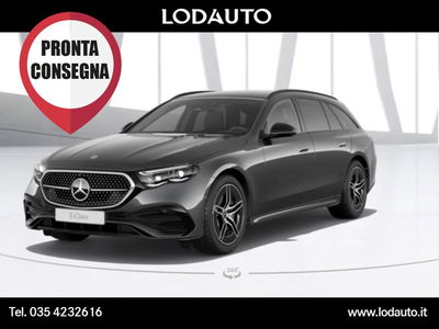 Mercedes-Benz Classe E Station Wagon 220 d AMG Line Advanced Plus 4matic auto nuova a Bergamo