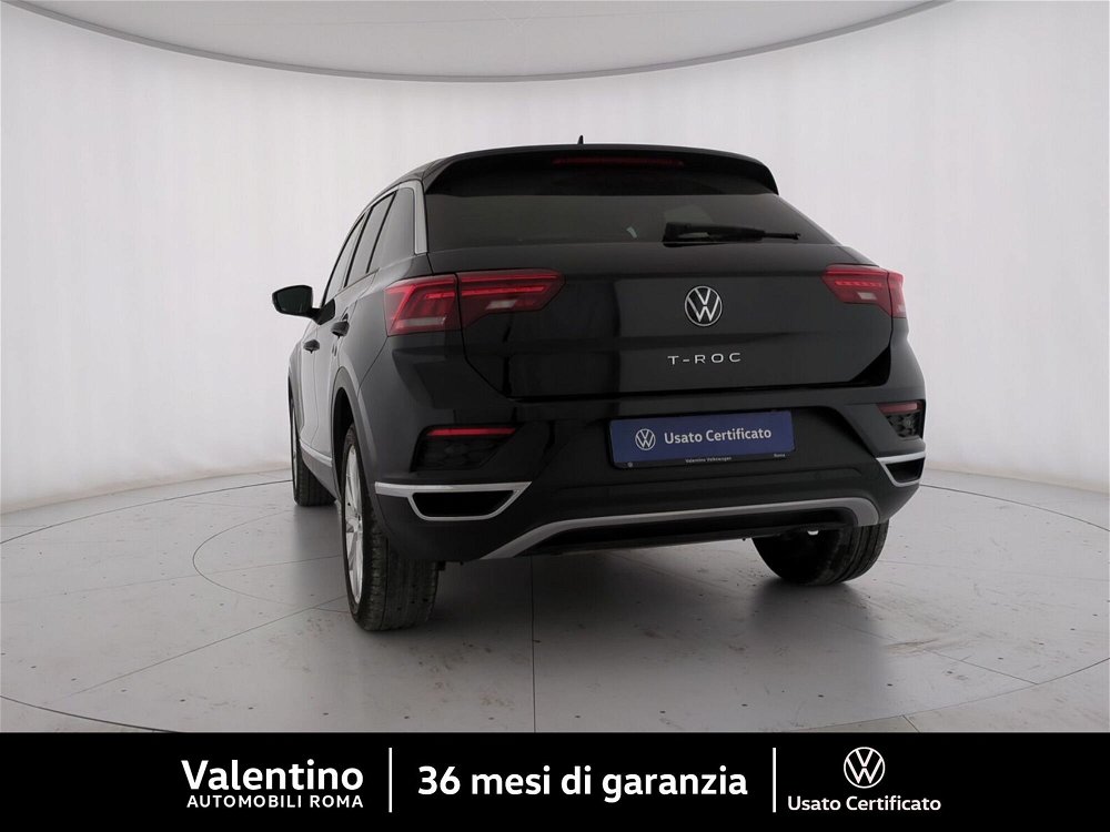 Volkswagen T-Roc 1.5 TSI ACT Advanced BlueMotion Technology  del 2020 usata a Roma (5)