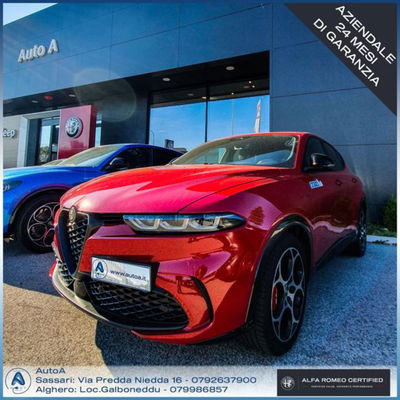 Alfa Romeo Tonale 1.5 hybrid Veloce 160cv tct7 del 2022 usata a Sassari