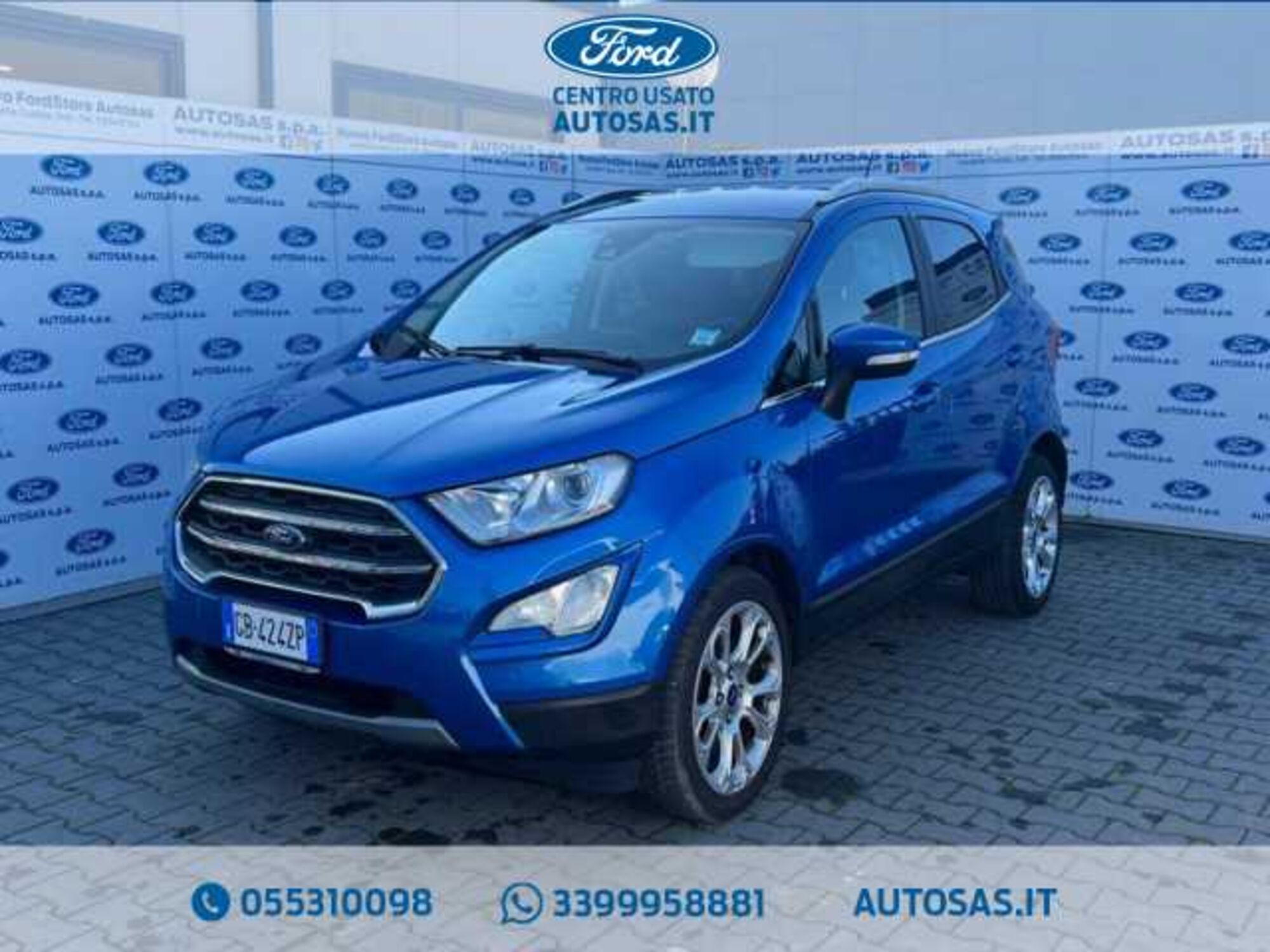 Ford EcoSport 1.5 Ecoblue 95 CV Start&amp;Stop ST-Line del 2020 usata a Firenze