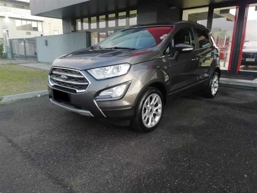 Ford EcoSport 1.0 EcoBoost 125 CV Titanium S del 2021 usata a Asti