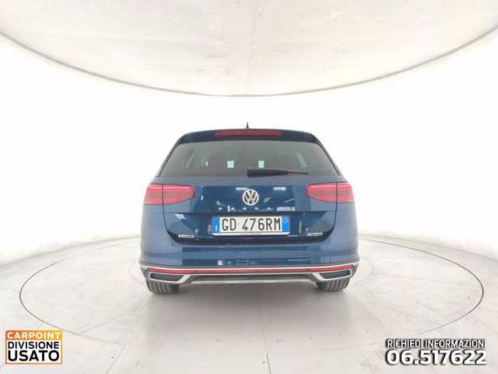 Volkswagen Passat Variant Alltrack 2.0 TDI 190 CV 4MOTION DSG BMT  del 2021 usata a Roma (4)