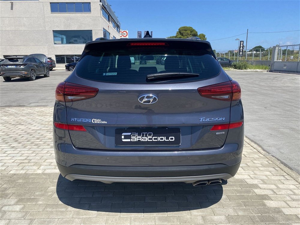 Hyundai Tucson 2.0 CRDi 185CV 48V 4WD aut. Exellence del 2019 usata a Surbo (4)