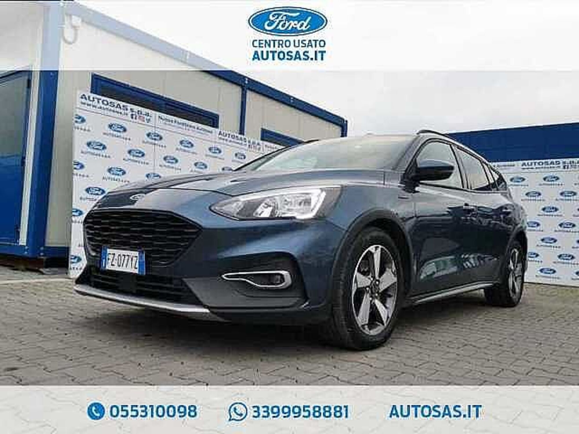 Ford Focus Station Wagon 1.5 EcoBlue 120 CV automatico SW Active Co-Pilot  del 2020 usata a Firenze