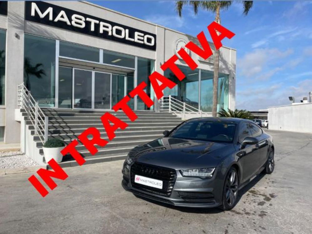 Audi A7 Sportback 3.0 TDI 272 CV quattro S tronic del 2017 usata a Tricase