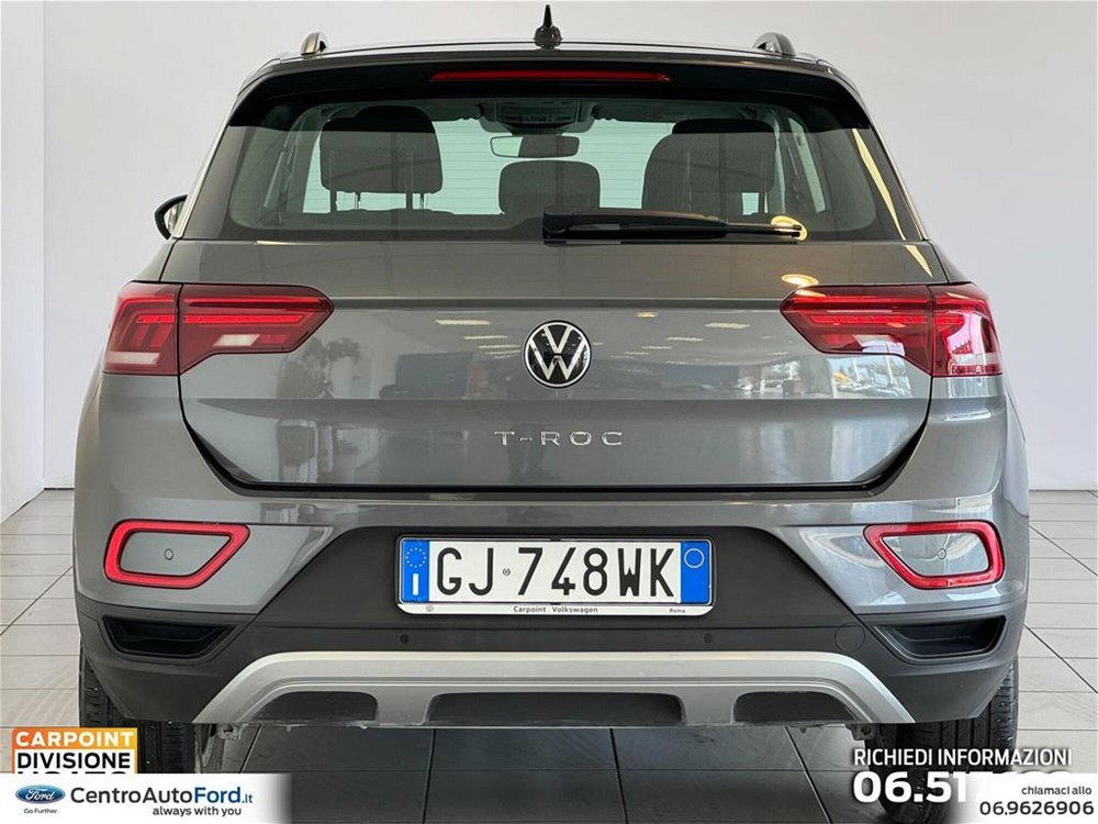 Volkswagen T-Roc 1.5 TSI ACT Life del 2022 usata a Albano Laziale (4)