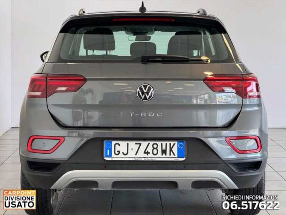 Volkswagen T-Roc 1.5 tsi Life dsg del 2022 usata a Roma (4)