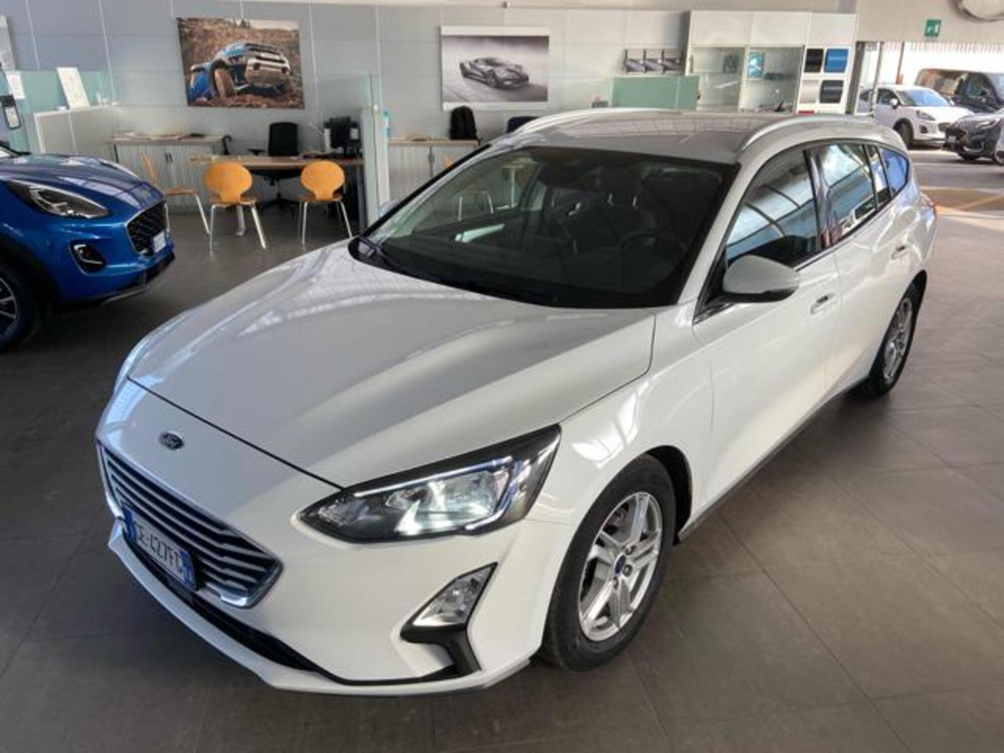 Ford Focus Station Wagon 1.5 EcoBlue 120 CV automatico SW Business Co-Pilot  del 2021 usata a Imola