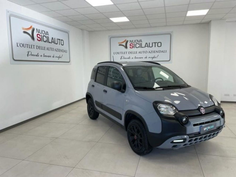 Fiat Panda Cross Cross 0.9 TwinAir Turbo S&S 4x4  del 2021 usata a Palermo (3)